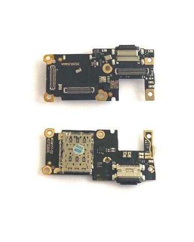 Flex Charging Connector and Sim Reader for Xiaomi Mi 11T Mi 11T Pro