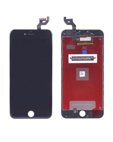 Iphone 6s plus pantalla completa negra lcd alta calidad tactil compatible