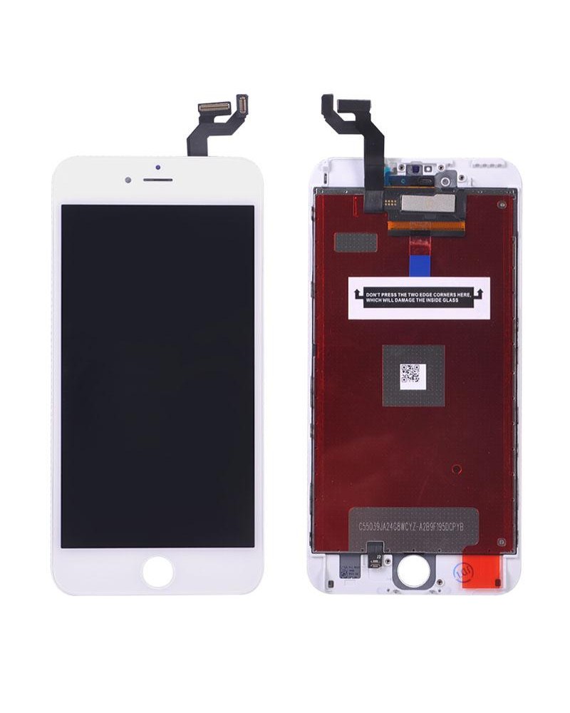 Iphone 6s plus full screen white lcd full screen high quality touch compatible