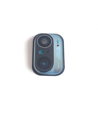 Xiaomi Mi 11i M2012K11G Camera Lens and Bezel - Blue