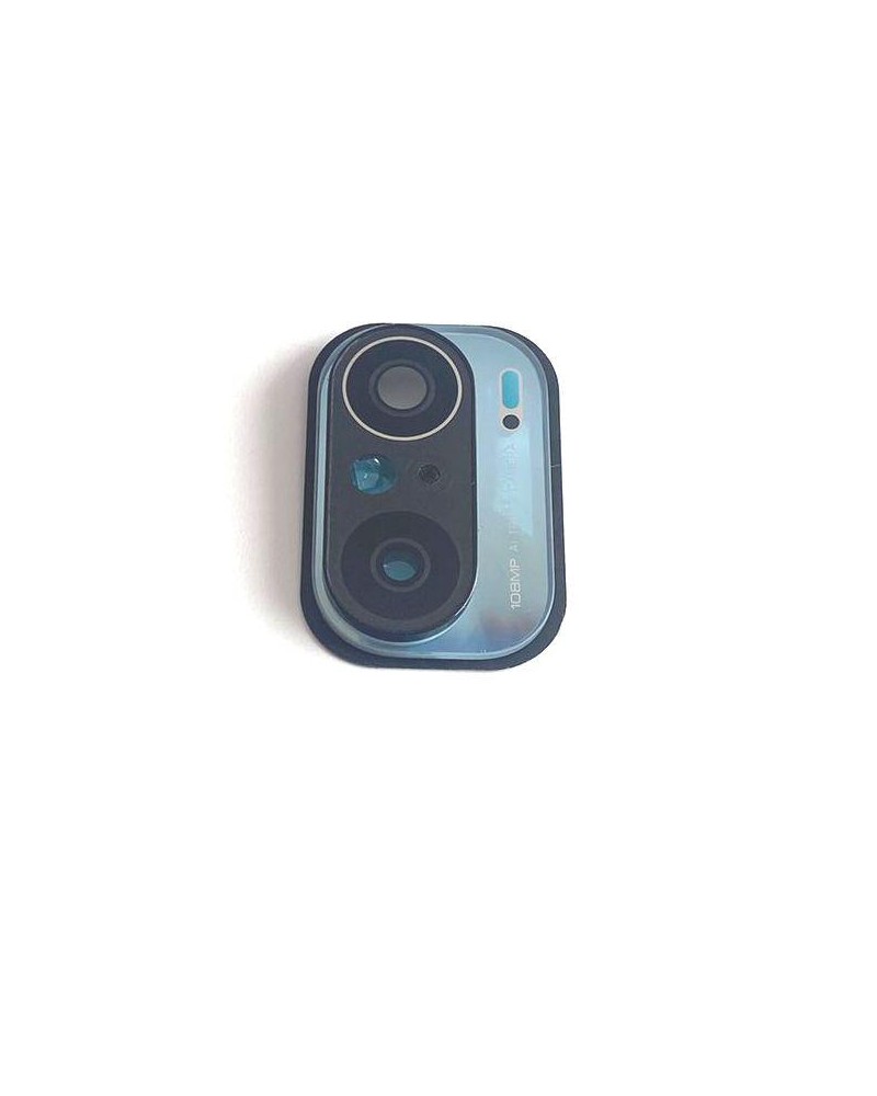 Xiaomi Mi 11i M2012K11G Camera Lens and Bezel - Blue