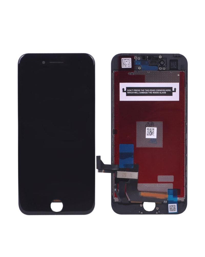Iphone 7 pantalla completa negra lcd alta calidad  tactil compatible