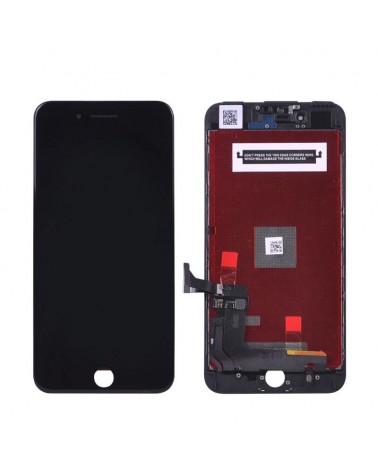 Iphone 7 plus pantalla completa negra lcd alta calidad tactil compatible