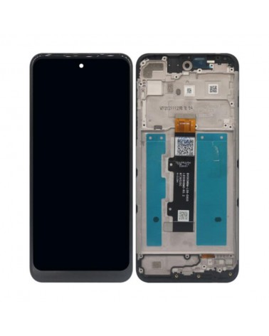 LCD e ecrã tátil com moldura para Motorola Moto G Power 2022 XT2165