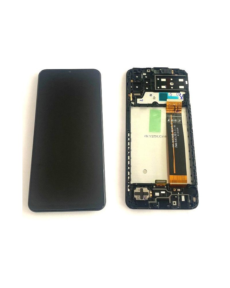 LCD e ecrã tátil com moldura para Samsung Galaxy A13 A137 A137F A137F Service Pack