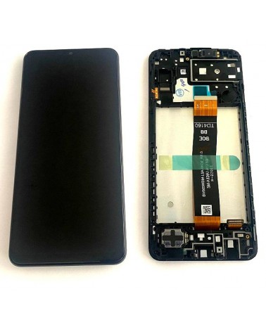 LCD e ecrã tátil com moldura para Samsung Galaxy A13 5G A136U Service Pack