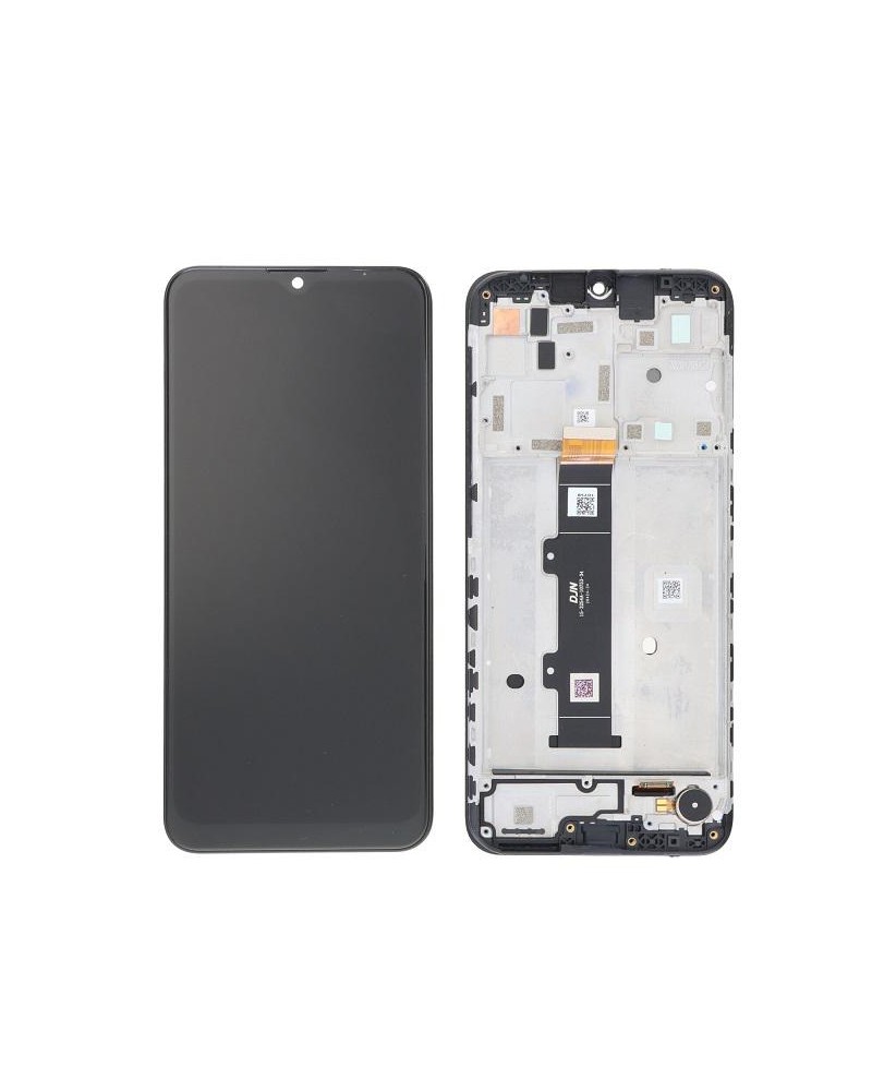 LCD and Touch screen with frame for Motorola Moto G30 XT2129-1