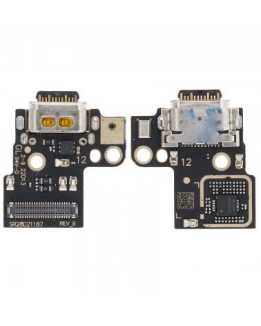 Conector de carregamento flexível para Motorola Moto G200 5G Edge S30