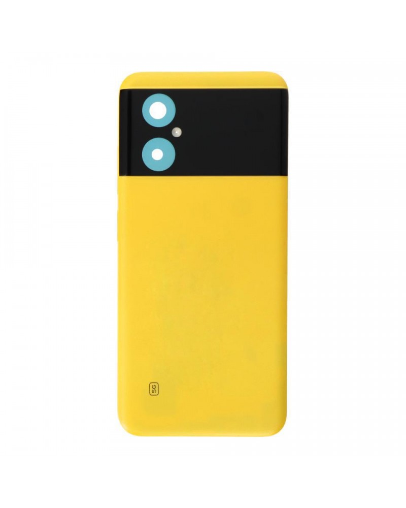 Back Cover for Xiaomi Poco M4 5G - Yellow