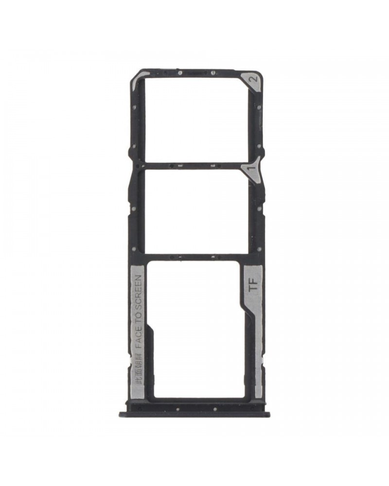 Bandeja o Soporte Dual Sim para Xiaomi Redmi Note 11S 2201117SG - Negra