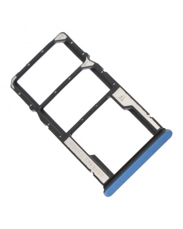 Dual Sim Tray or Holder for Xiaomi Redmi Note 11S 2201117SG - Blue