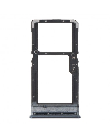 Suporte ou tabuleiro Dual Sim para Xiaomi Poco X3 Pro M2102J20SG M2102J20SI - Preto