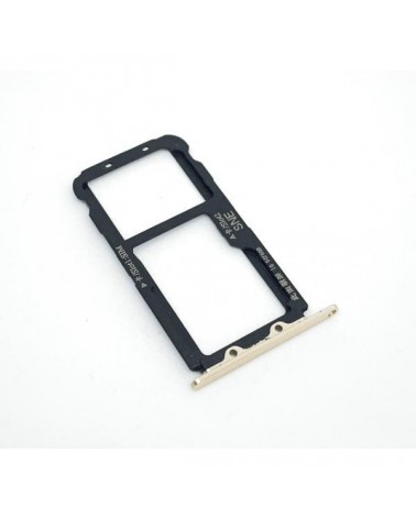 SIM and SD Card Tray for Huawei Mate 20 Lite - Gold