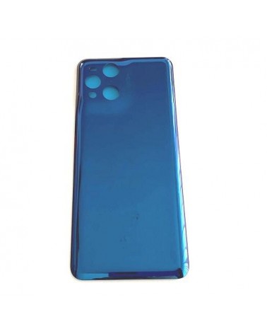 Tapa Trasera de Bateria para Oppo Find X3   Oppo Find X3 Pro - Azul