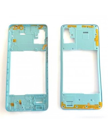 Carcasa Central o Chasis para Samsung Galaxy A51 A515 A515F - Azul