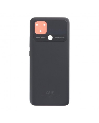 Back Cover for Xiaomi Poco C40 - Black