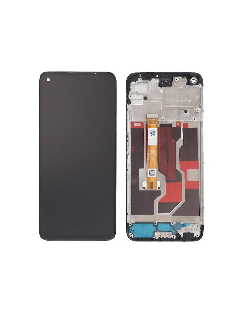 LCD and Touch Screen with Frame for Realme 9i RMX3491