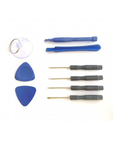 Set of Suction Cup Blades and Screwdrivers