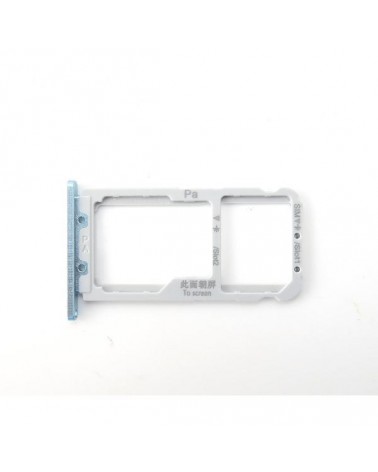 SIM and SD Card Tray for Huawei Nova 3 - Blue