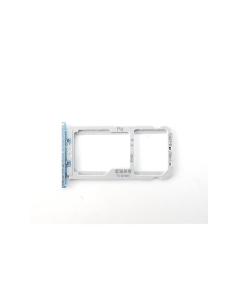 SIM and SD Card Tray for Huawei Nova 3 - Blue