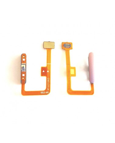 Flex De Boton Huella Para Xiaomi Mi 11 Lite 5G M2101K9G  M2101K9C - Rosa