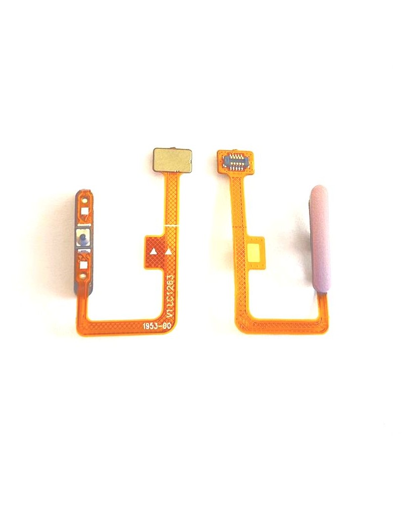 Flex De Boton Huella Para Xiaomi Mi 11 Lite 5G M2101K9G  M2101K9C - Rosa