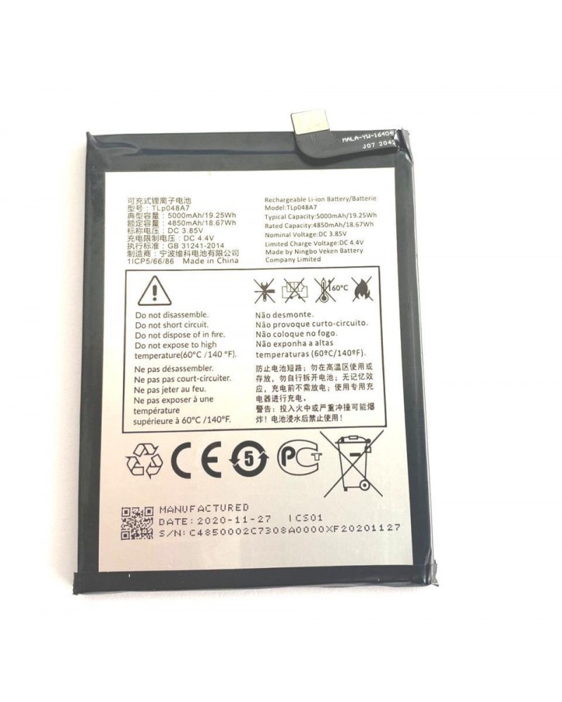 TLp048A7 for TCL 20 SE 5000mAh Battery