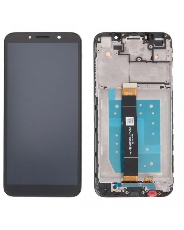 LCD e ecrã tátil com moldura para Huawei Y5P DRA-LX9 DUA-LX9