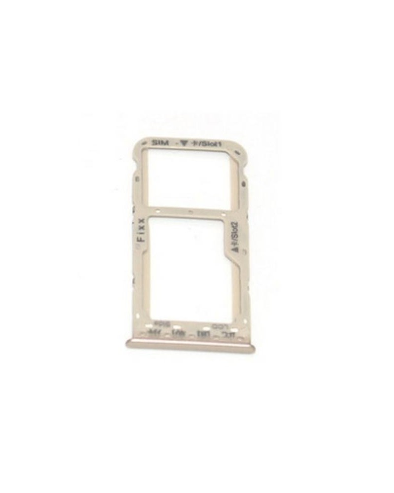 Sim Sd Tray Holder For Huawei P Smart - Gold