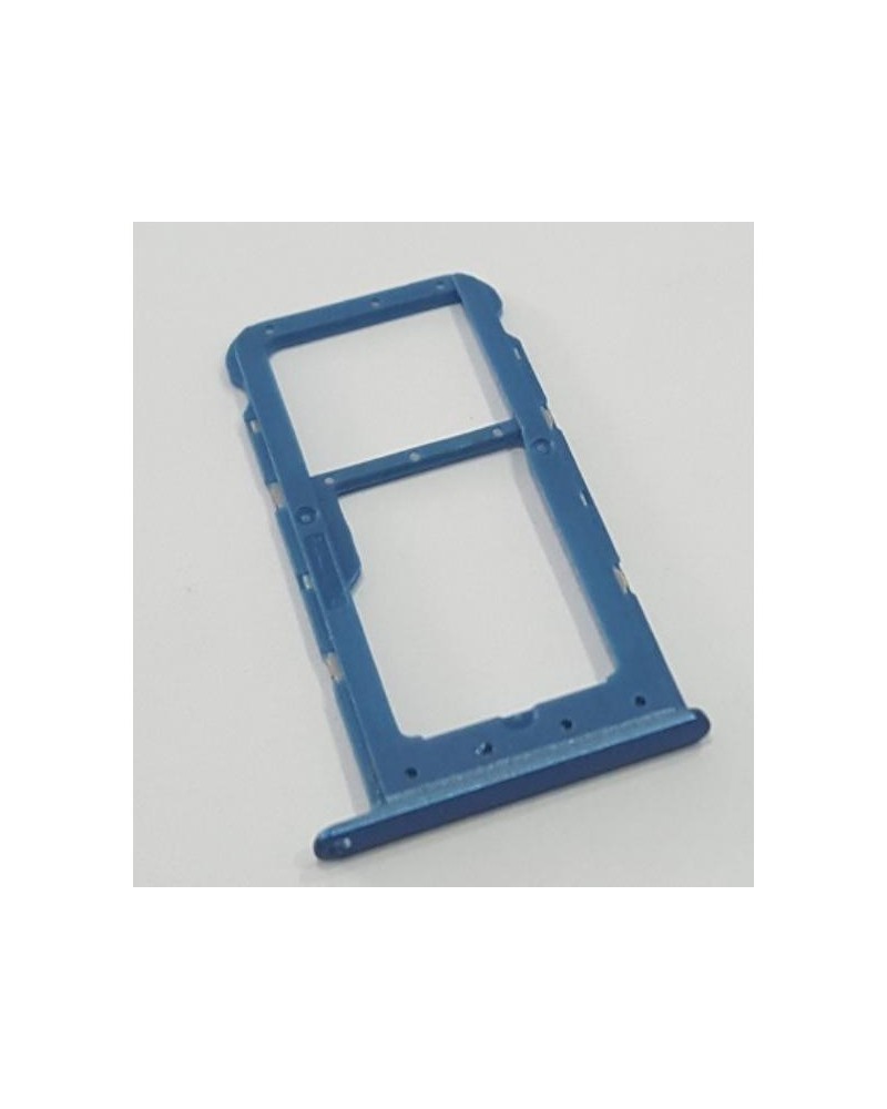 Sim Sd Tray Holder For Huawei P Smart - Blue