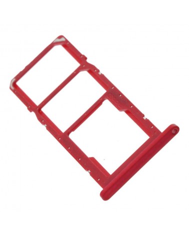 Suporte para Sim Tray ou Sim Holder para Samsung Galaxy A03 A035 - Vermelho