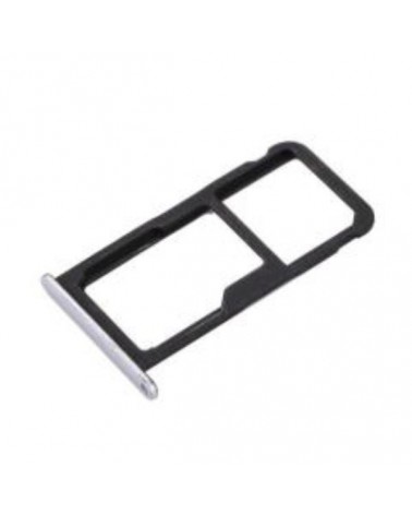 SIM / SD Card Tray for Huawei P10 Lite - Silver