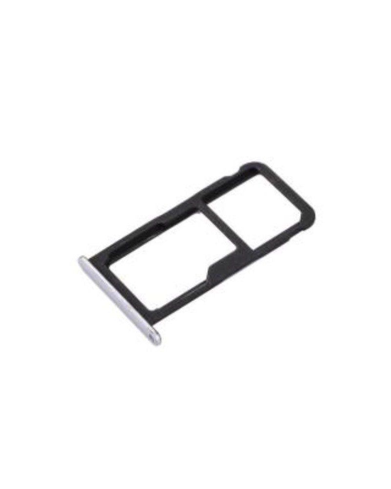 SIM / SD Card Tray for Huawei P10 Lite - Silver