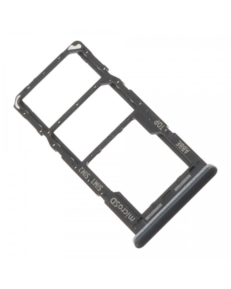 Bandeja o Soporte Dual Sim para Samsung Galaxy M23 5G M236 - Negra