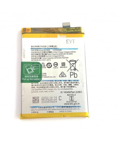 BLP839 Battery for Oppo A94 5G / A95 5G / Reno5 Z 4310mAh Disassembly Battery