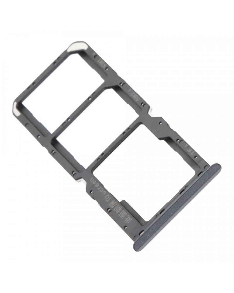 Suporte para Sim Tray ou Sim Holder para Realme C21Y RMX3263 - Preto