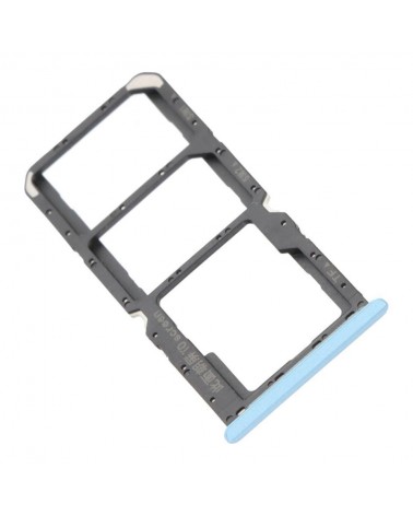 Tabuleiro ou suporte para Sim para Realme C21Y RMX3263 - Azul