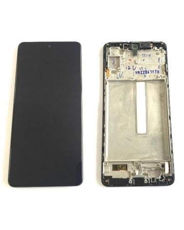 LCD e ecrã tátil com moldura para Samsung Galaxy M53 5G M536 M536B Service Pack