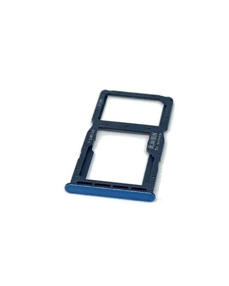 Tabuleiro para cartões SIM / SD para Huawei P30 Lite - Azul