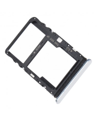 Suporte para Sim Tray ou Sim Holder para TCL Plex T780H - Prata