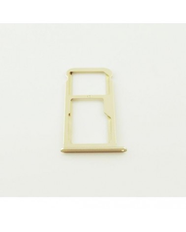 SIM and SD Card Tray for Huawei P9 - Gold