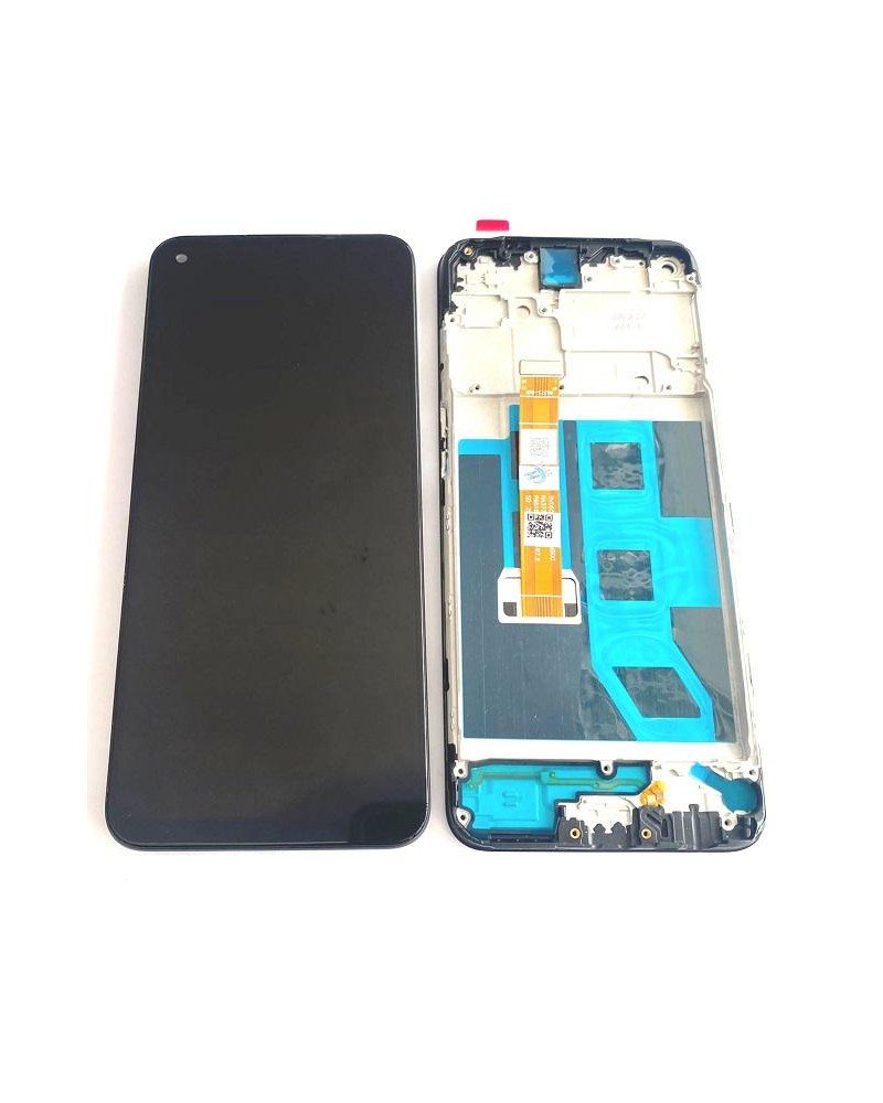 LCD e ecrã tátil com moldura para Oppo A53 2020 Oppo A53S CPH2127