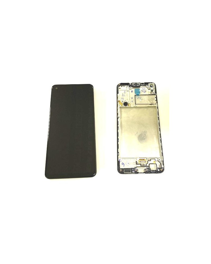 LCD e ecrã tátil com moldura para Samsung Galaxy A21S A217 A217F Service Pack