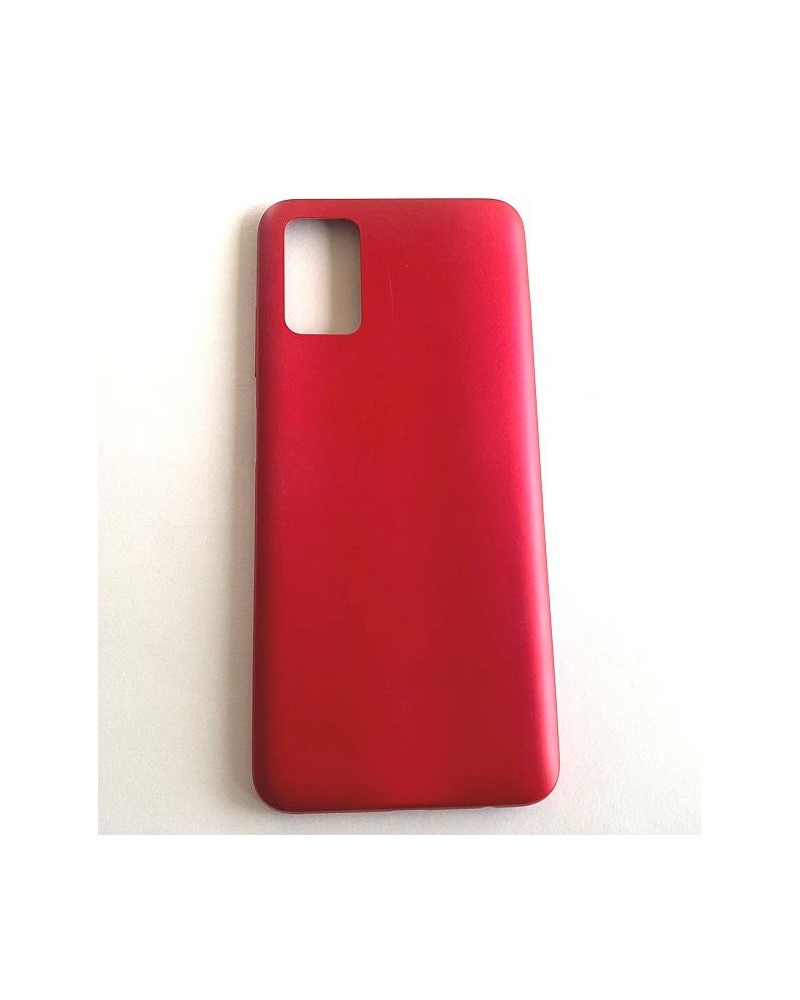 Capa traseira para Samsung Galaxy A03S A037 A037F - Vermelho