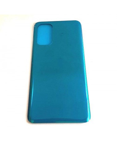 Tampa traseira da bateria para Oppo Find X3 Lite CPH2145 - Azul