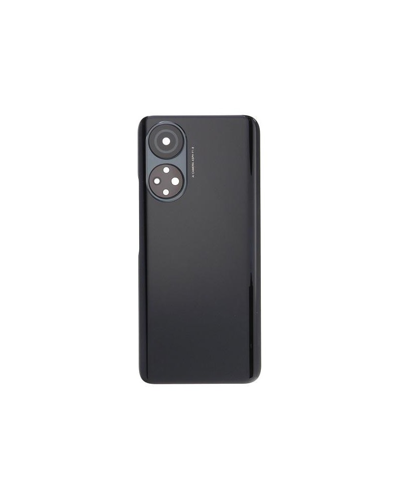 Rear Cover and Lens or Camera Glass for Honor X7 CMA-LX2 - Black