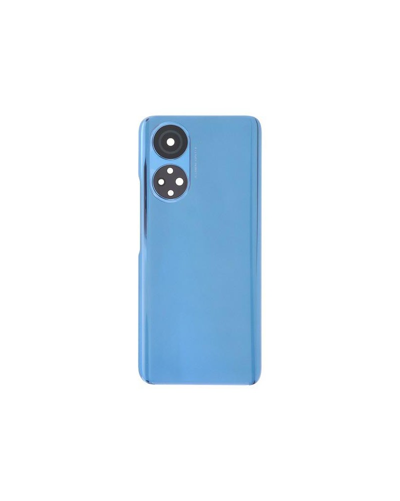 Rear Cover and Lens or Camera Glass for Honor X7 CMA-LX2 - Blue