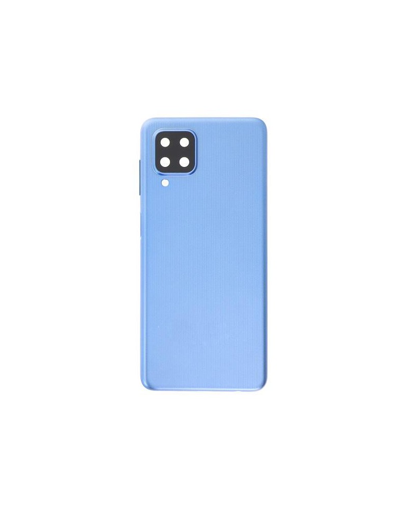 Back Cover and Lens or Camera Glass for Samsung Galaxy M22 M225 M225F M225F - Blue