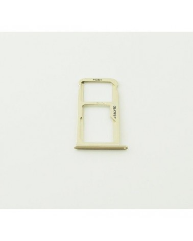 SIM and Micro SD Card Tray for Huawei P9 Plus - Gold