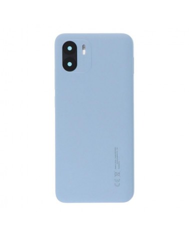 Tapa Trasera y Lente o Cristal de Camara para Xiaomi Redmi A1 220733SI - Azul
